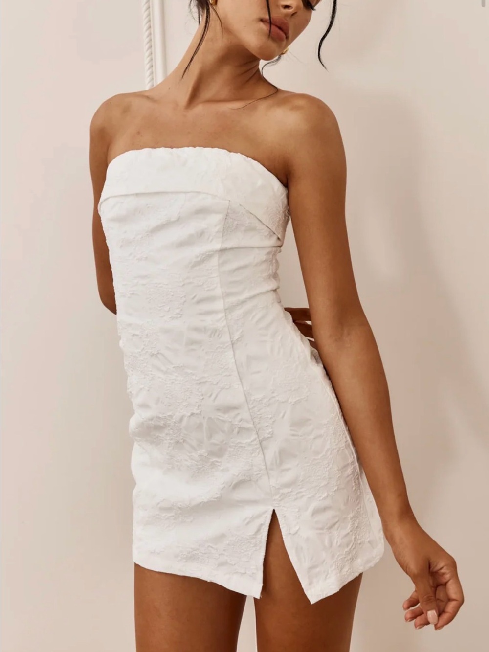 Cotton Candy LA Kamila Romper - White